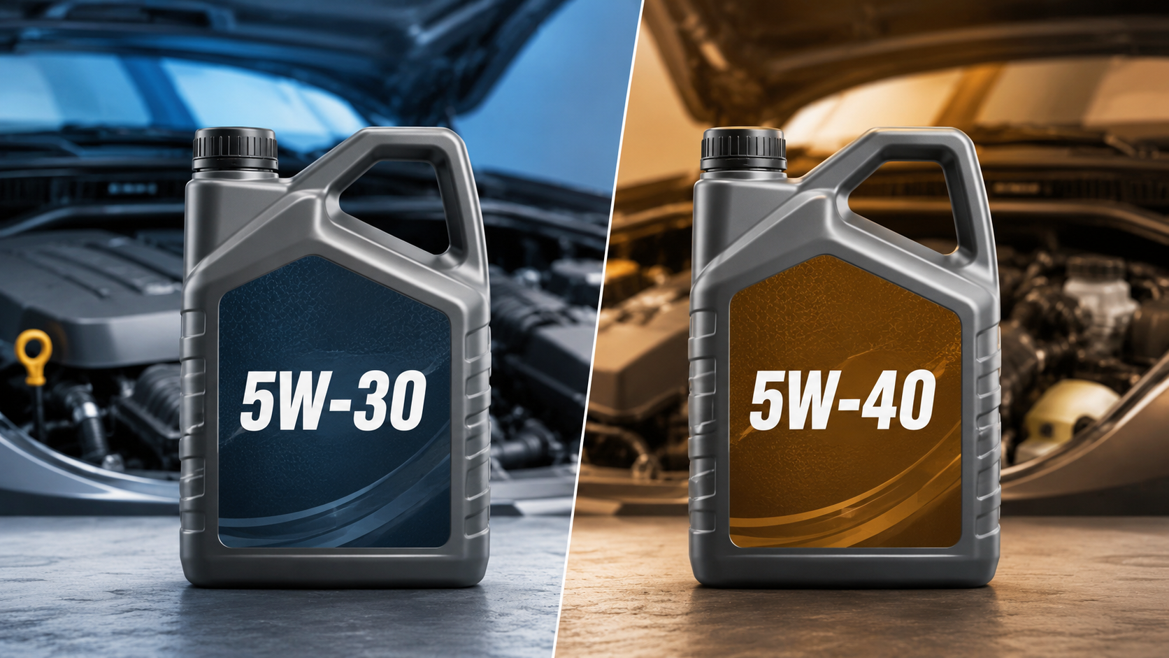Масло 5W-30 и 5W-40: в чем разница