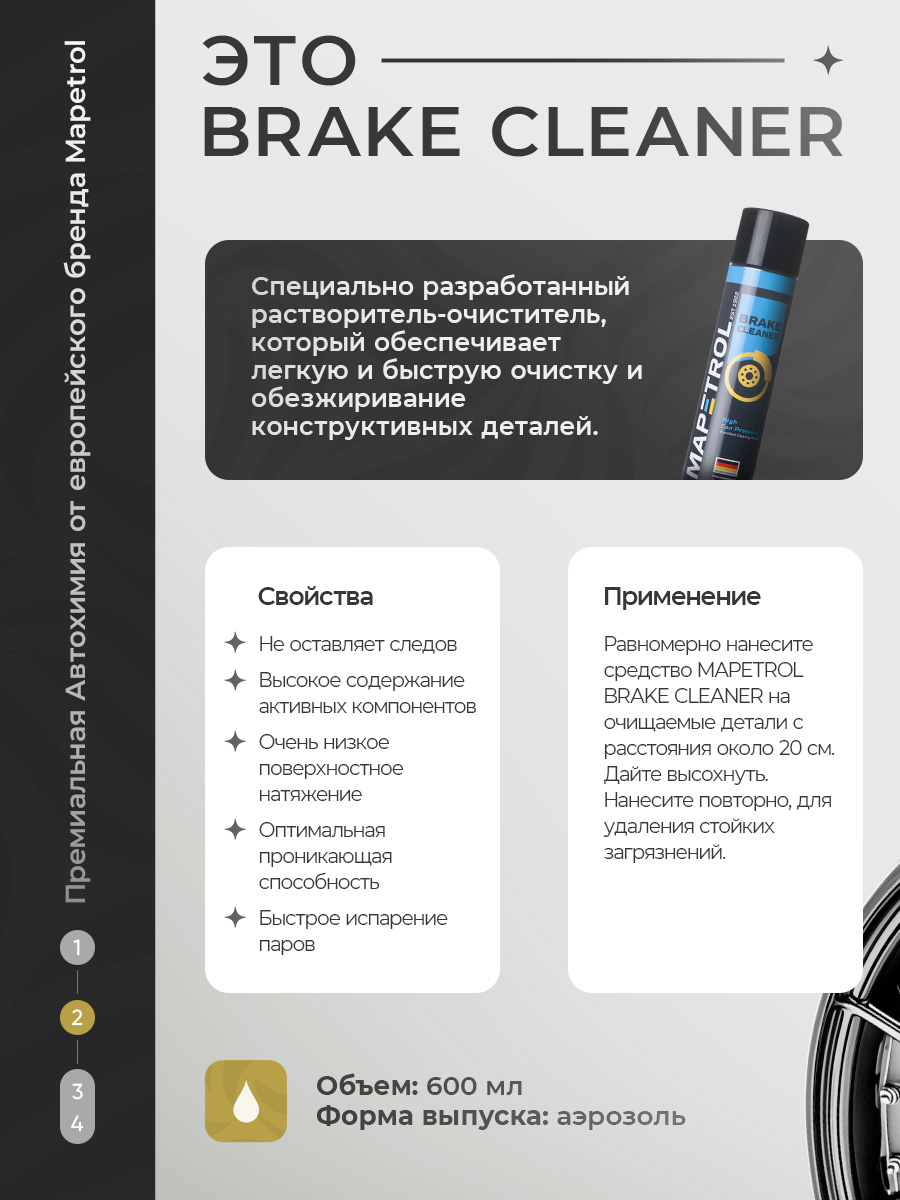 MAPETROL Brake Cleaner