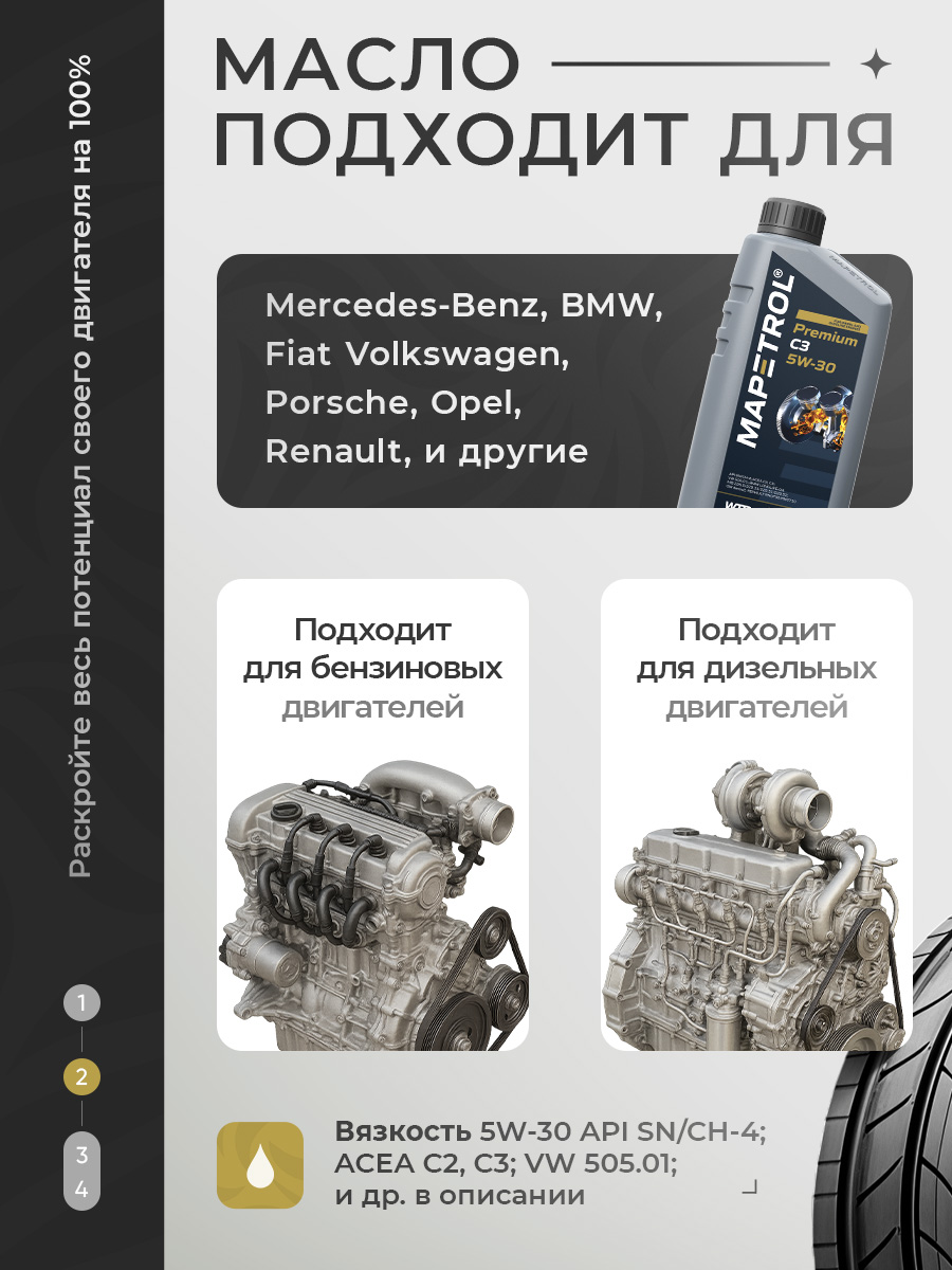 MAPETROL Premium C3 5W-30
