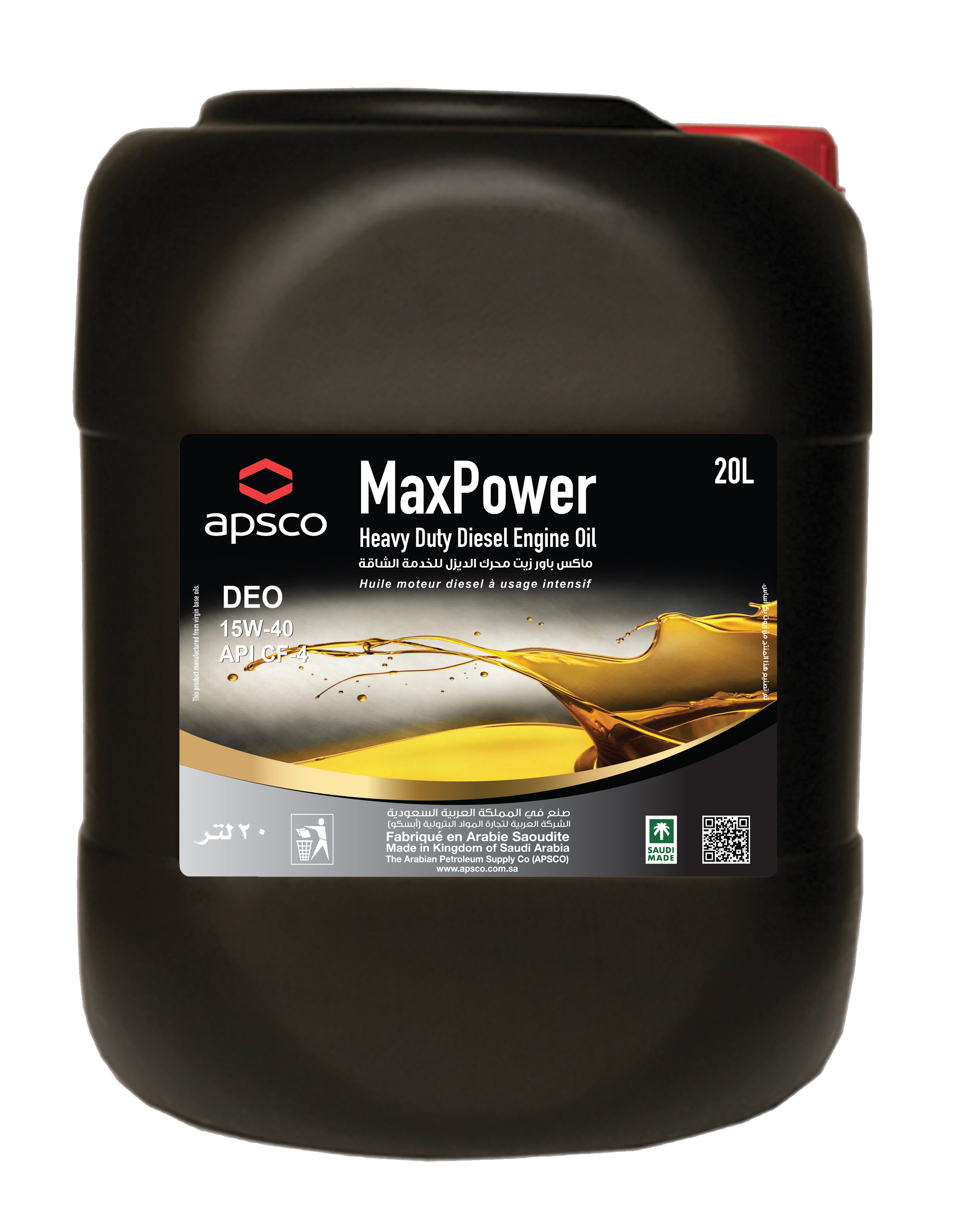 MaxPower DEO 15W-40 API CF-4 20 л